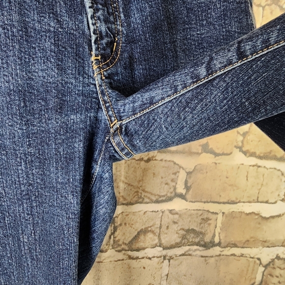 Vintage Roots Straight Leg Jeans Mid Rise Medium Wash Size 29 - Picture 10 of 13